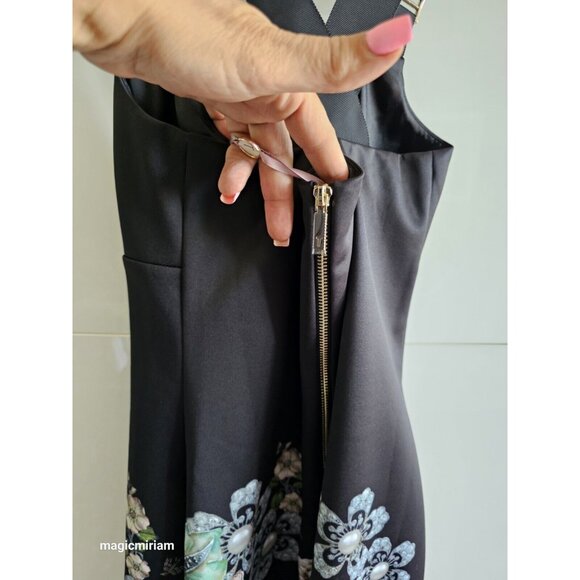 BNWT TED BAKER LONDON- JAYER Gem Gardens bodycon dress - Picture 9 of 15